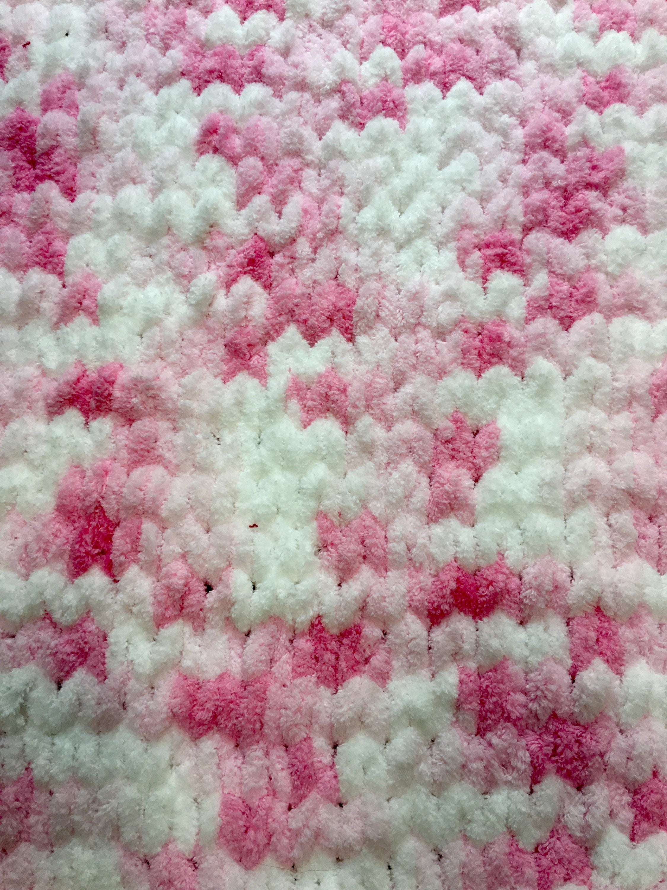 Cozy Cabin Pastel Doll Blanket / Fluffy Lovey
