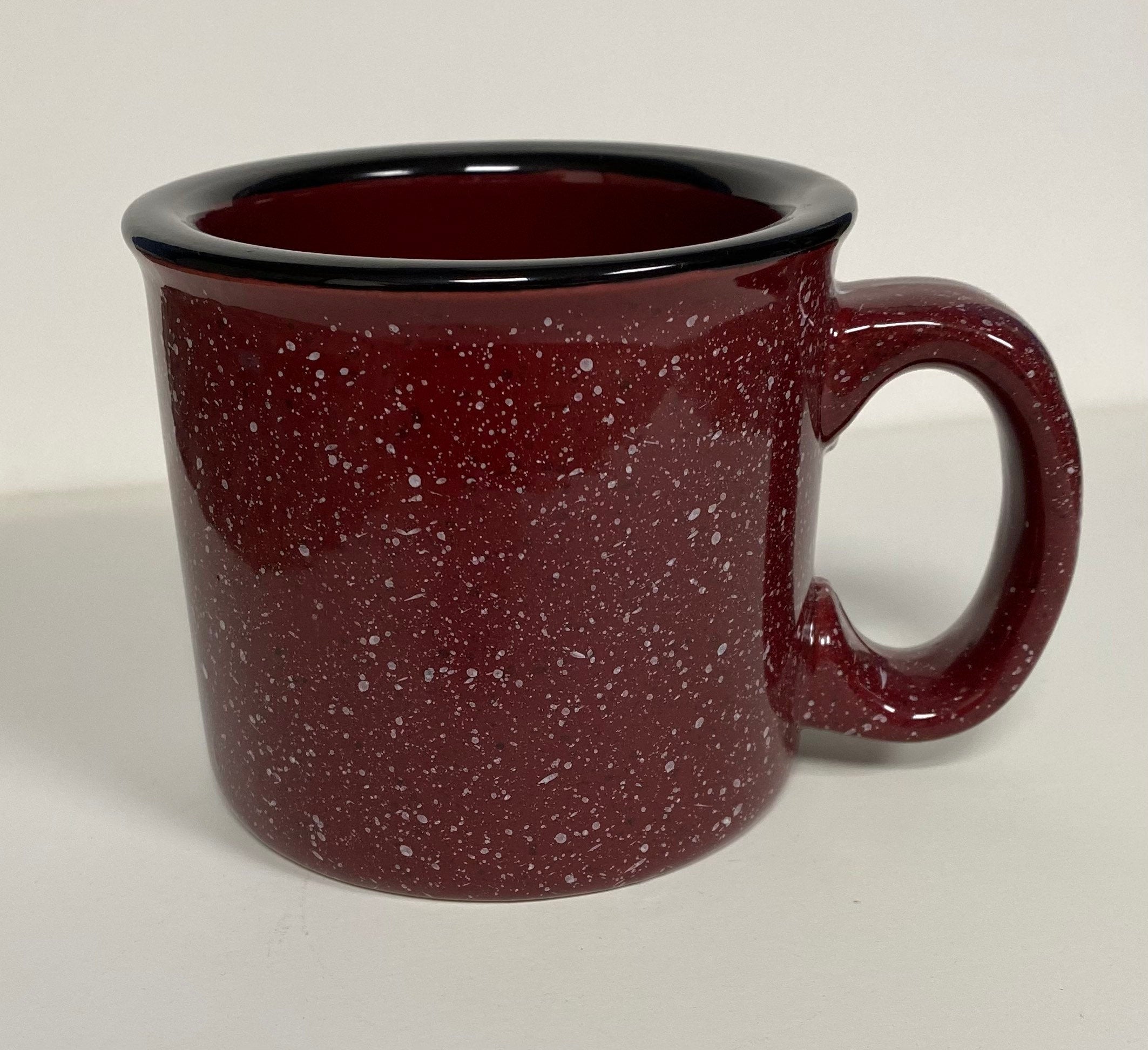 Ceramic Campfire Mug / 15 oz Ceramic Mug / Blank Mug