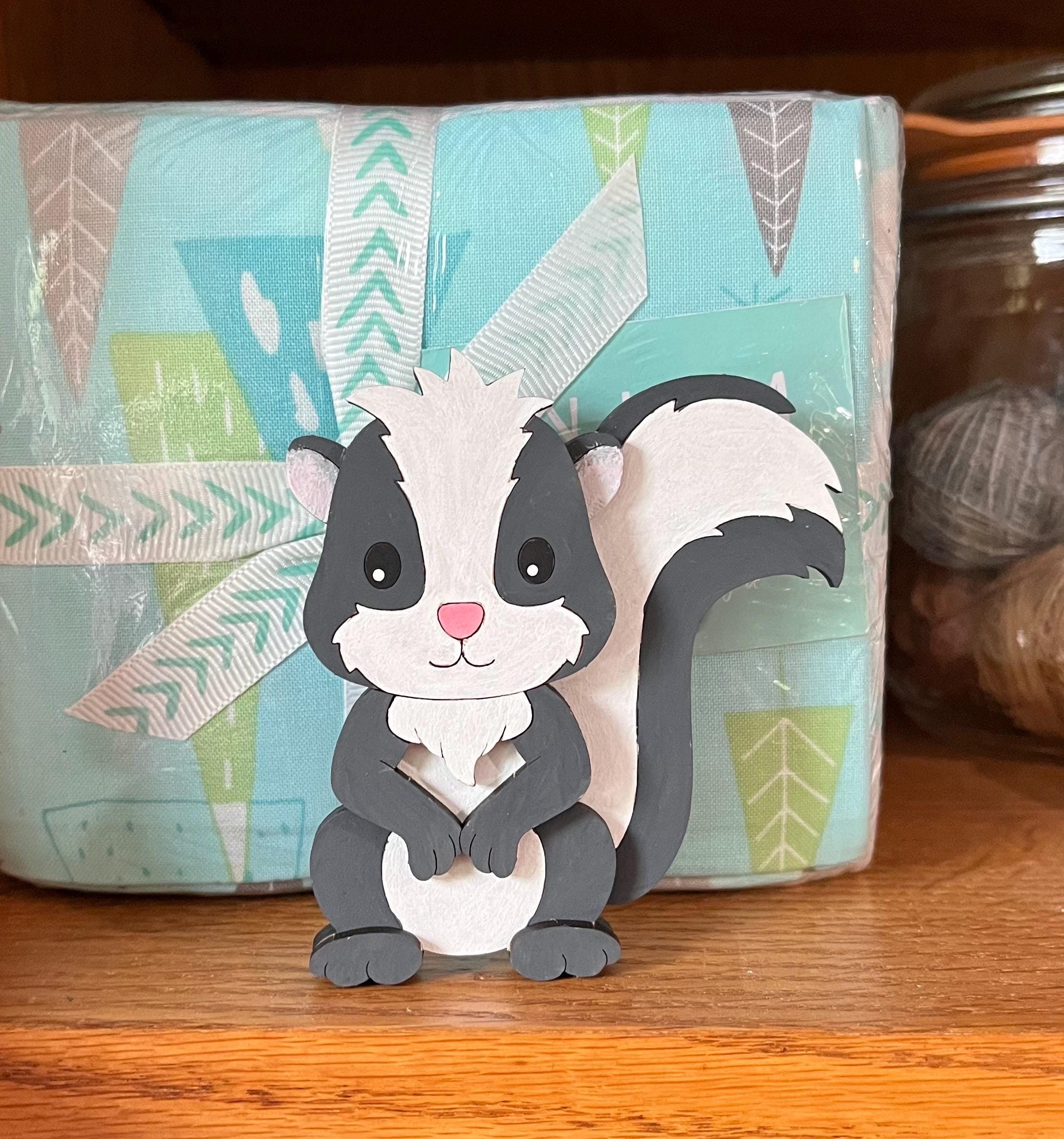 DIY Woodland Friends Craft Kit/Paint Laser cut Wood