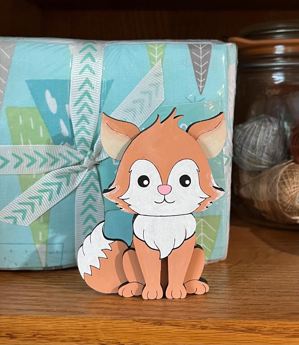 DIY Woodland Friends Craft Kit/Paint Laser cut Wood